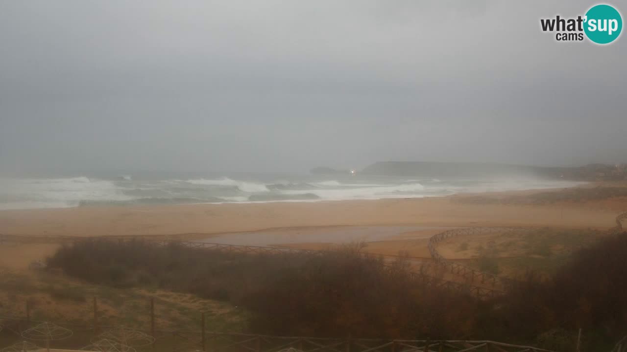 Webcam Torre dei Corsari – Vue en direct sur la plage depuis Punta Usai