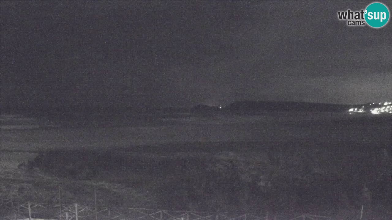 Cámara web Torre dei Corsari – Vista en directo de la playa desde Punta Usai