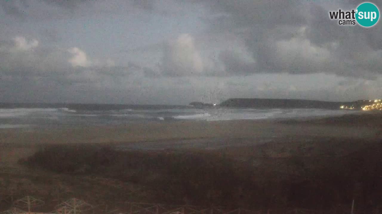 Webcam Torre dei Corsari – Vista live sulla spiaggia da Punta Usai