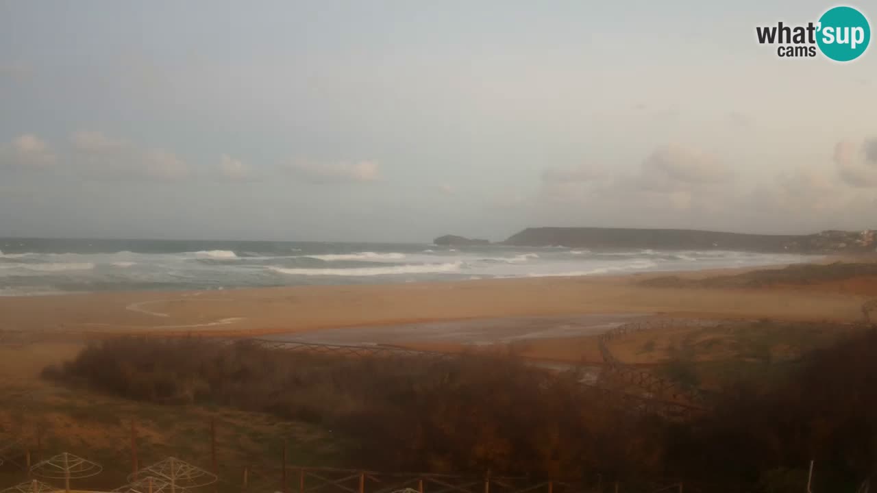 Webcam Torre dei Corsari – Live Beach View from Punta Usai