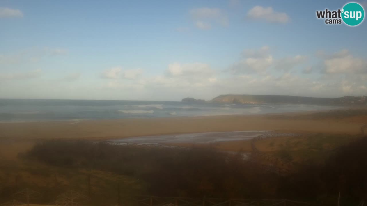 Webcam Torre dei Corsari – Live Beach View from Punta Usai