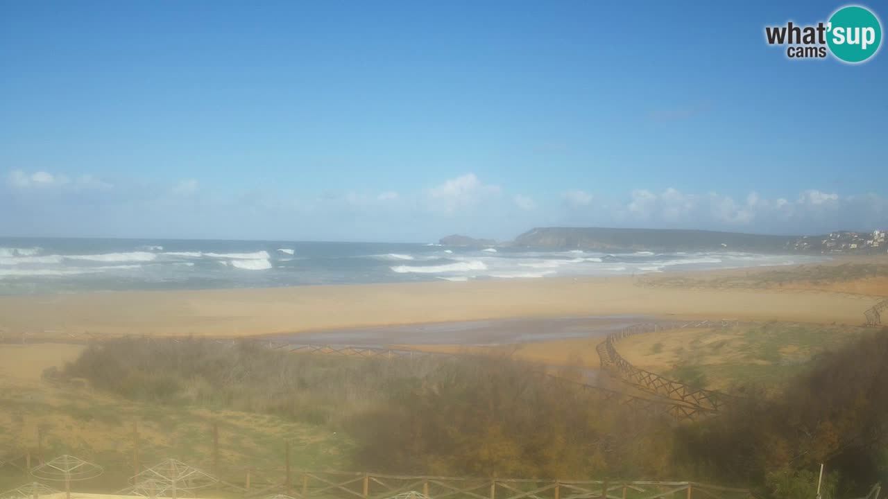Webcam Torre dei Corsari – Live Beach View from Punta Usai