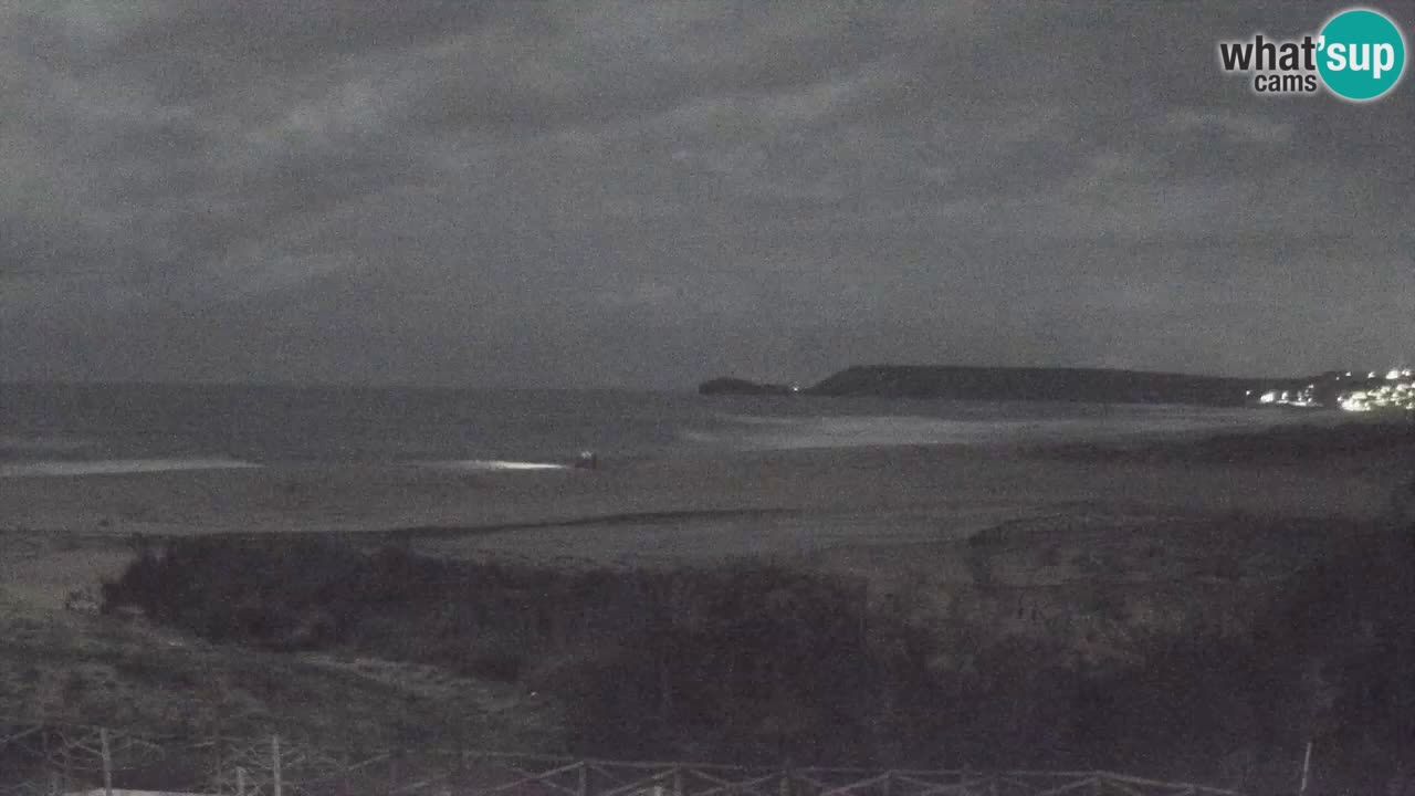 Webcam Torre dei Corsari – Liveblick auf den Strand von Punta Usai