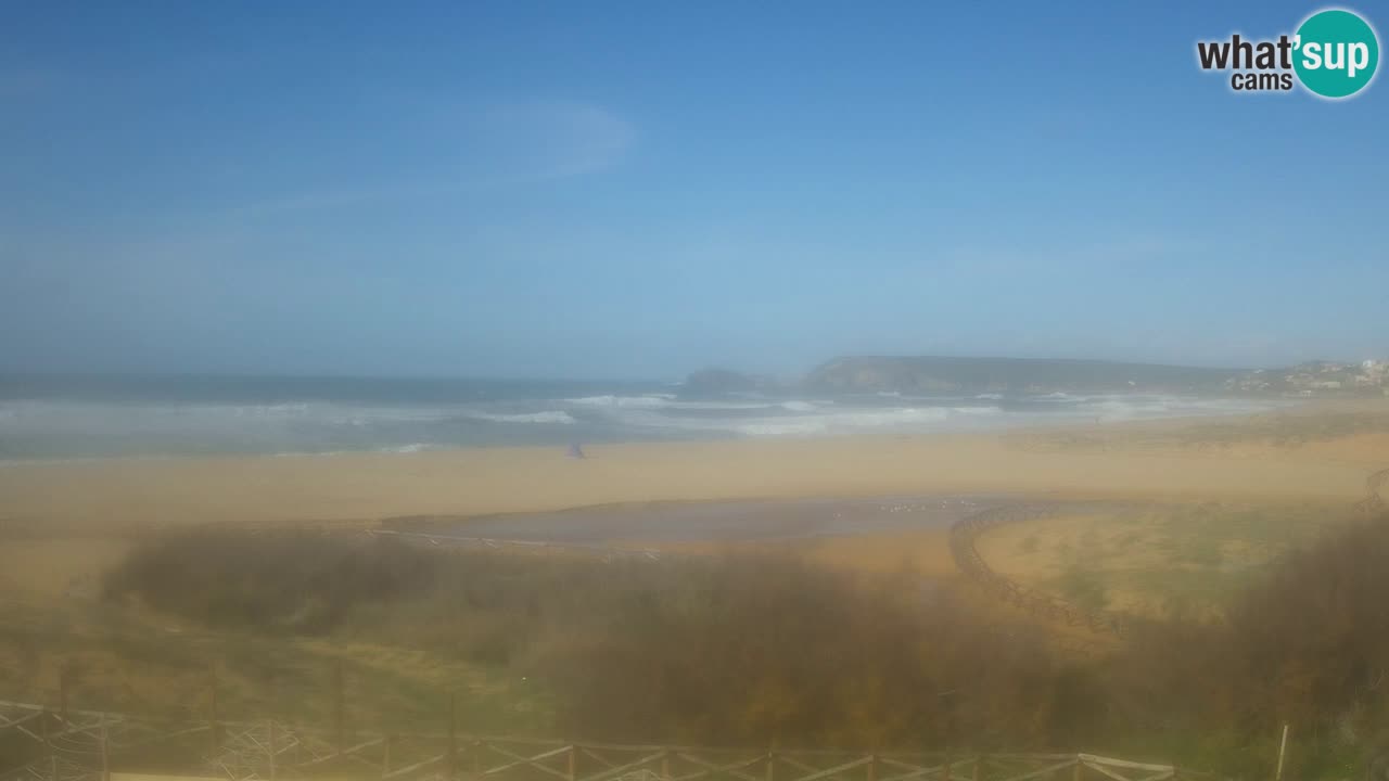 Web kamera Torre dei Corsari – Pogled uživo na plažu s Punta Usai