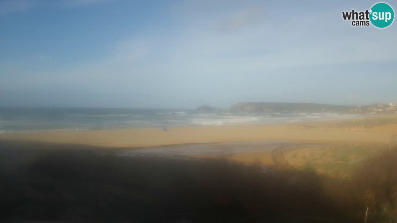 Spletna kamera Torre dei Corsari – Pogled v živo na plažo s Punta Usai