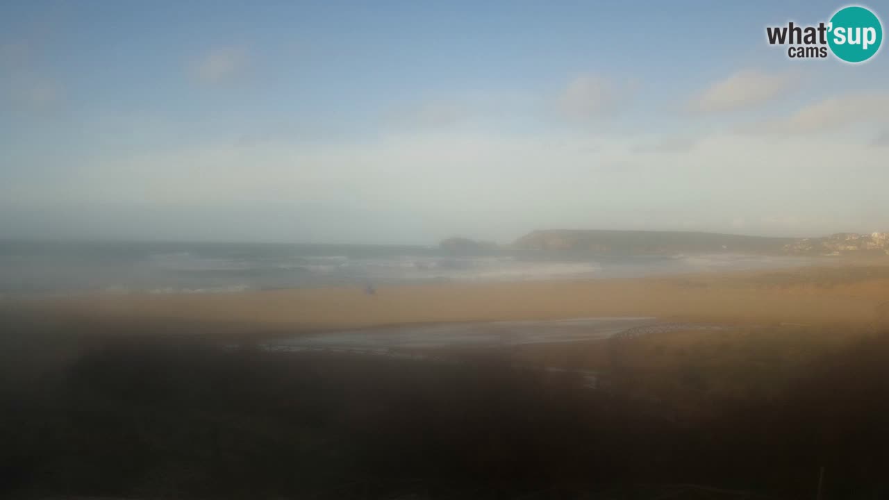 Webcam Torre dei Corsari – Vue en direct sur la plage depuis Punta Usai