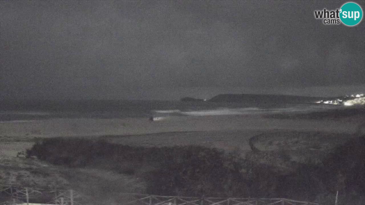 Webcam Torre dei Corsari – Vue en direct sur la plage depuis Punta Usai