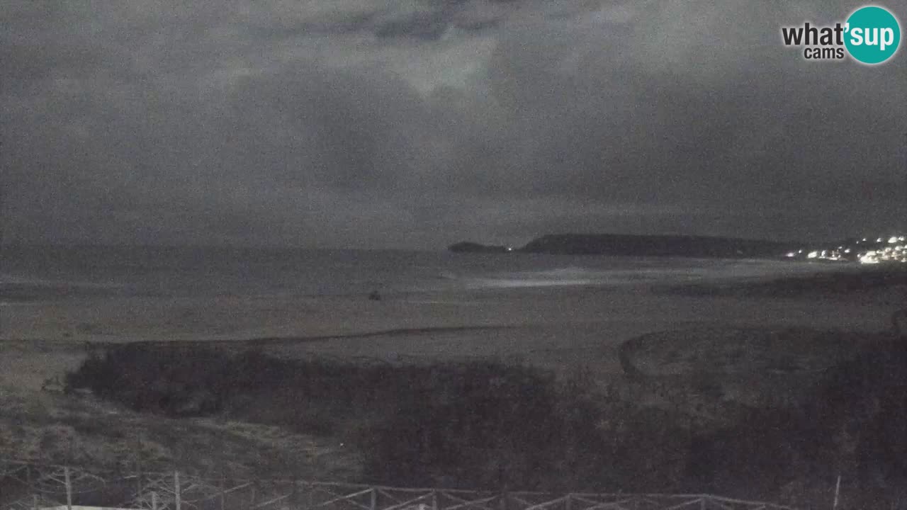 Webcam Torre dei Corsari – Vista live sulla spiaggia da Punta Usai