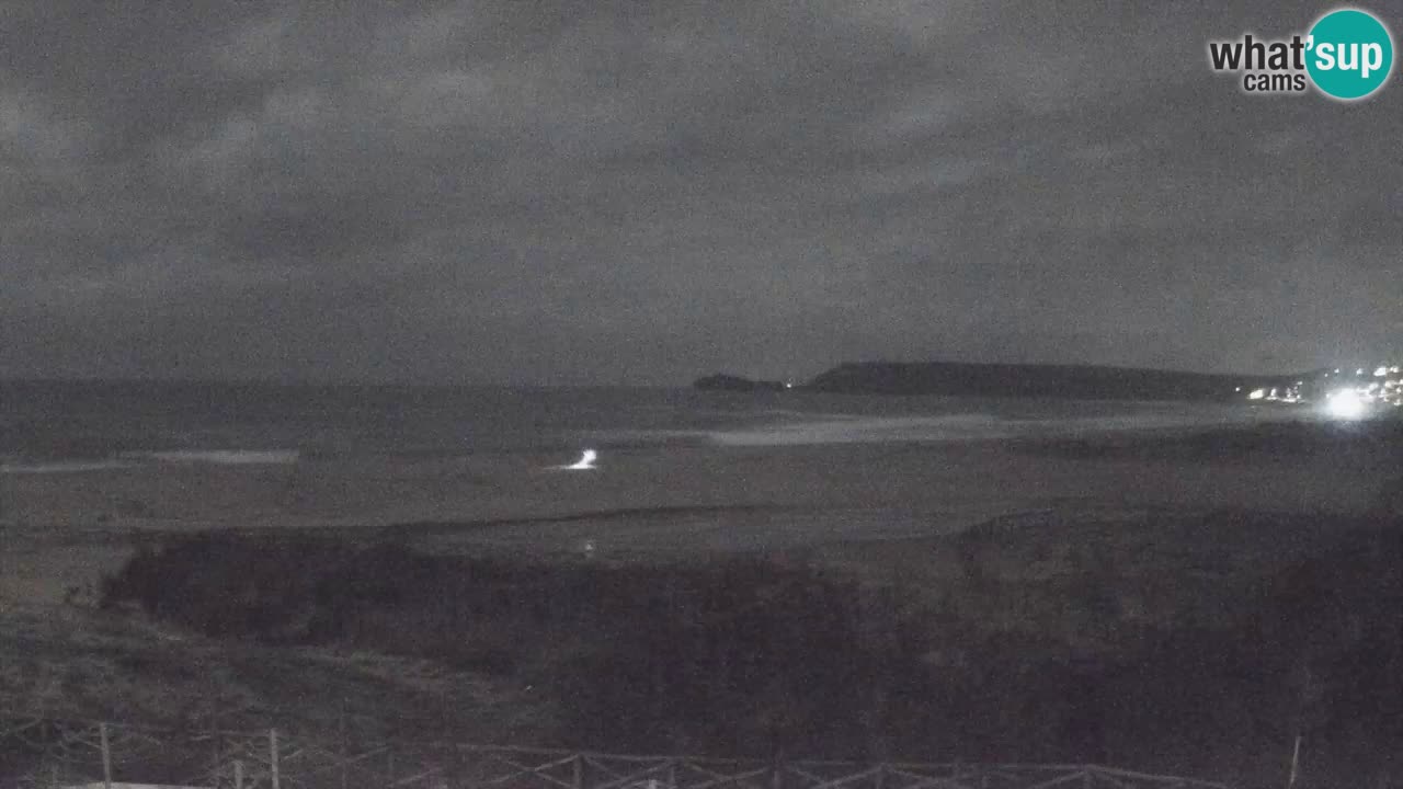 Webcam Torre dei Corsari – Liveblick auf den Strand von Punta Usai