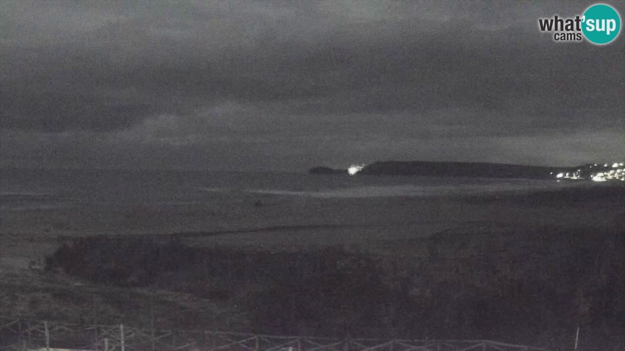 Webcam Torre dei Corsari – Vista live sulla spiaggia da Punta Usai