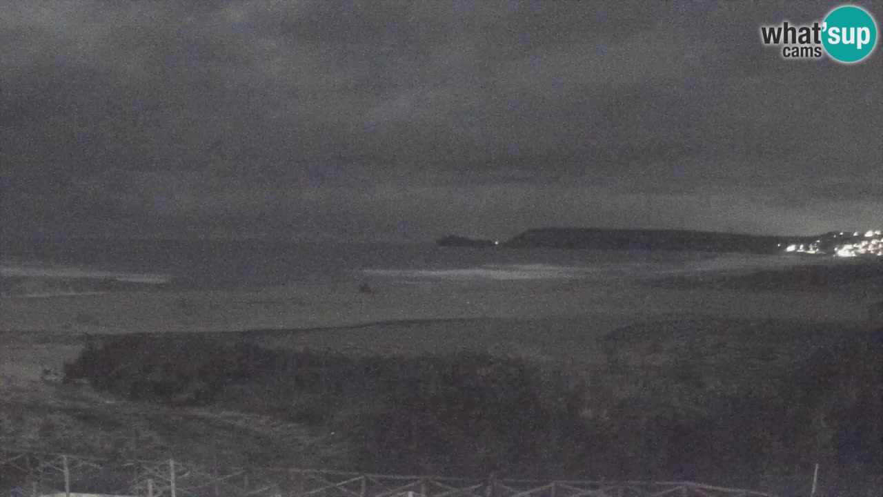 Webcam Torre dei Corsari – Vista live sulla spiaggia da Punta Usai