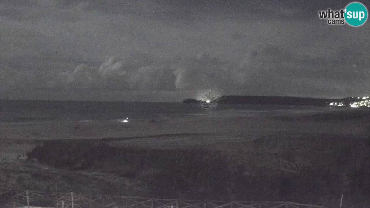 Cámara web Torre dei Corsari – Vista en directo de la playa desde Punta Usai