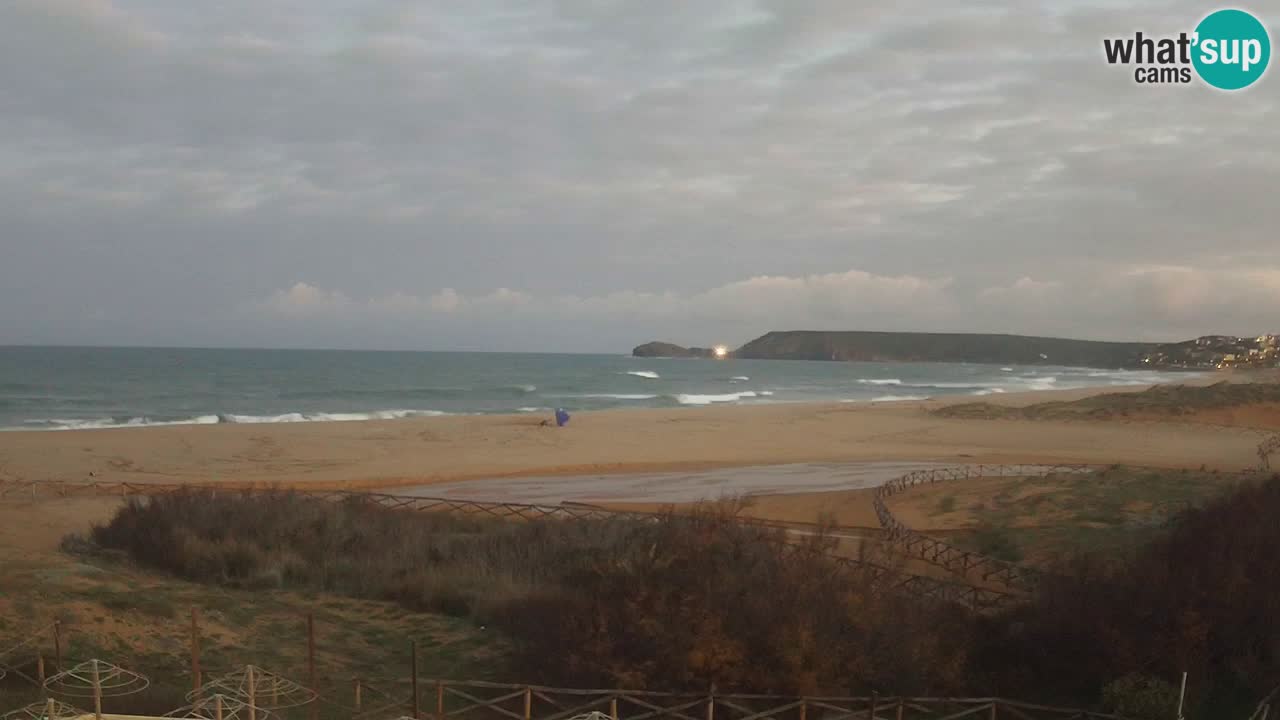 Webcam Torre dei Corsari – Liveblick auf den Strand von Punta Usai