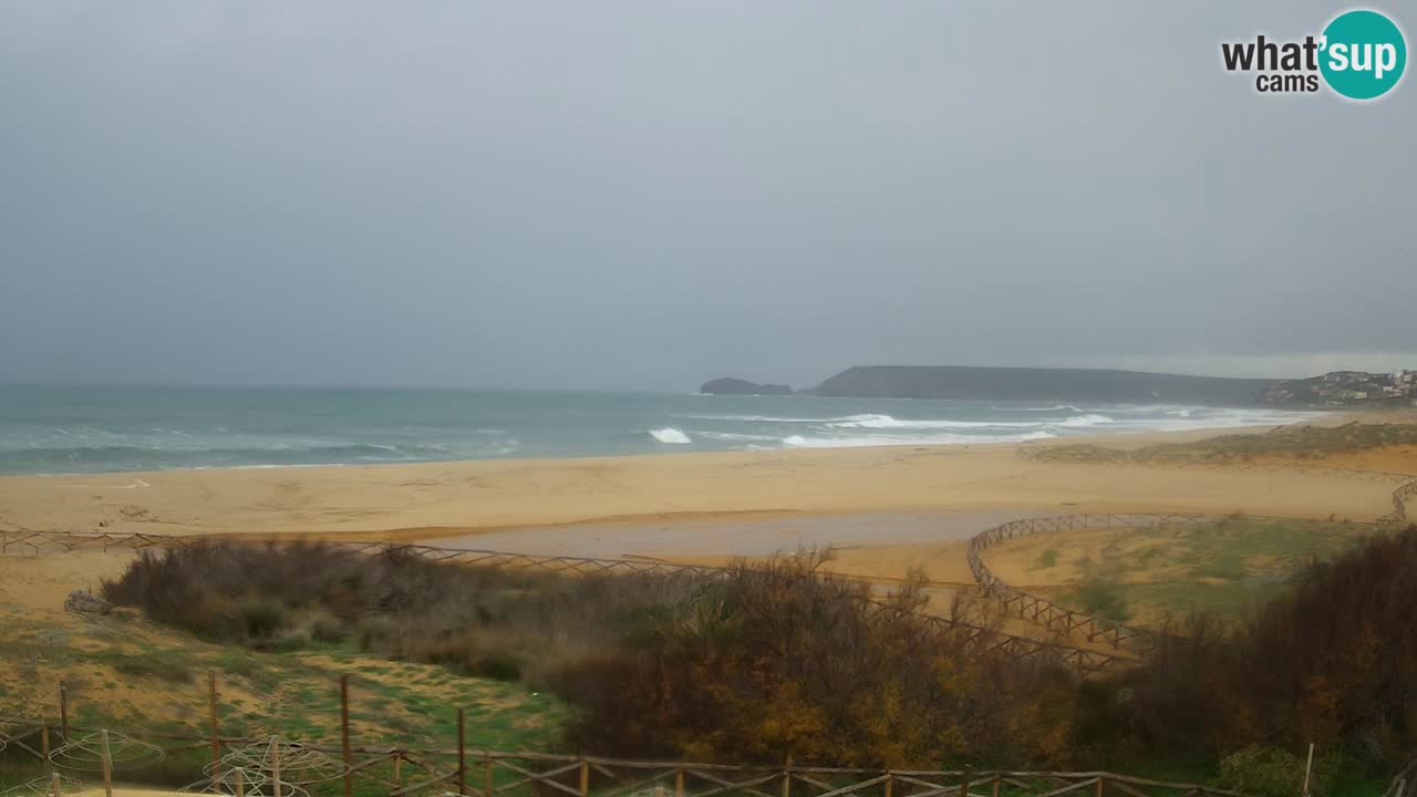 Webcam Torre dei Corsari – Live Beach View from Punta Usai