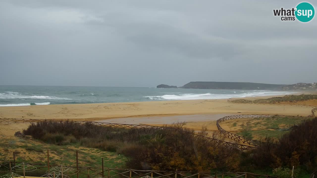 Webcam Torre dei Corsari – Liveblick auf den Strand von Punta Usai