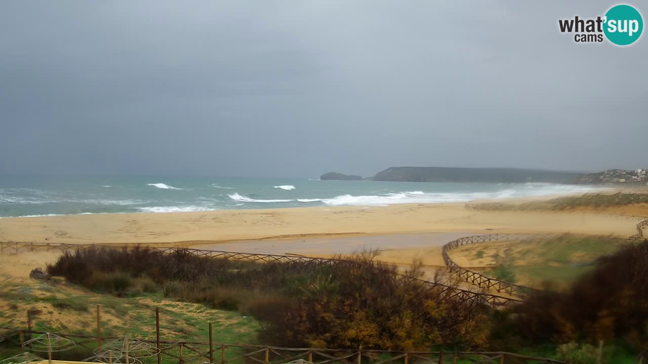 Webcam Torre dei Corsari – Live Beach View from Punta Usai