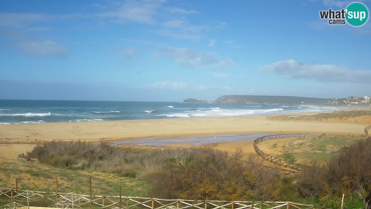 Cámara web Torre dei Corsari – Vista en directo de la playa desde Punta Usai