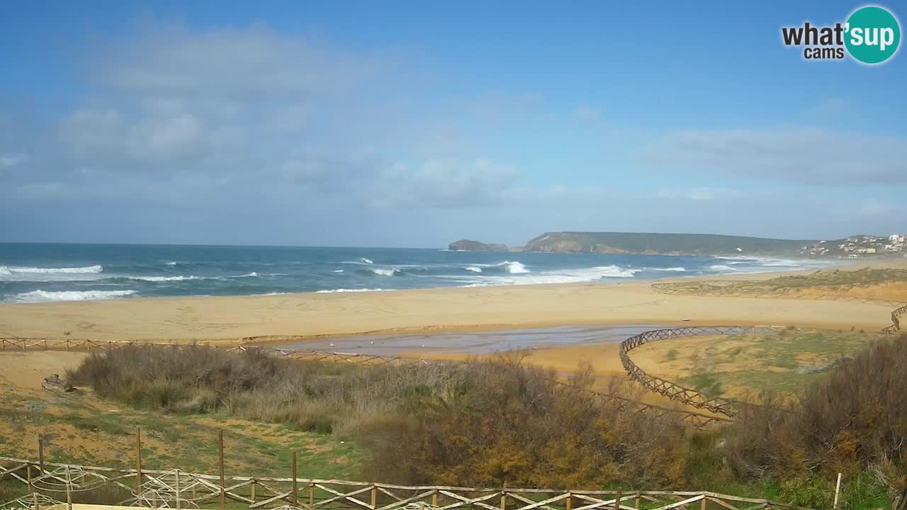 Webcam Torre dei Corsari – Vista live sulla spiaggia da Punta Usai