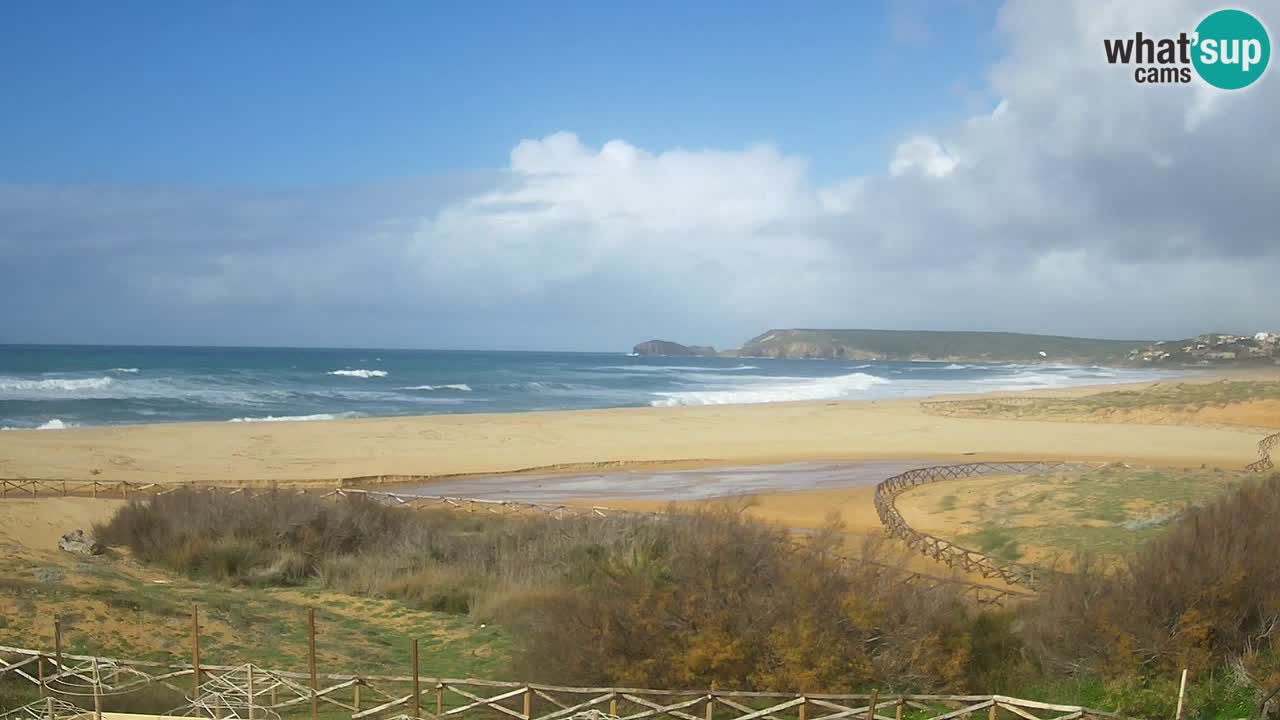 Webcam Torre dei Corsari – Vista live sulla spiaggia da Punta Usai