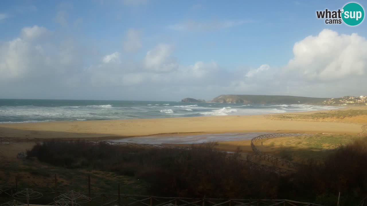 Webcam Torre dei Corsari – Live Beach View from Punta Usai