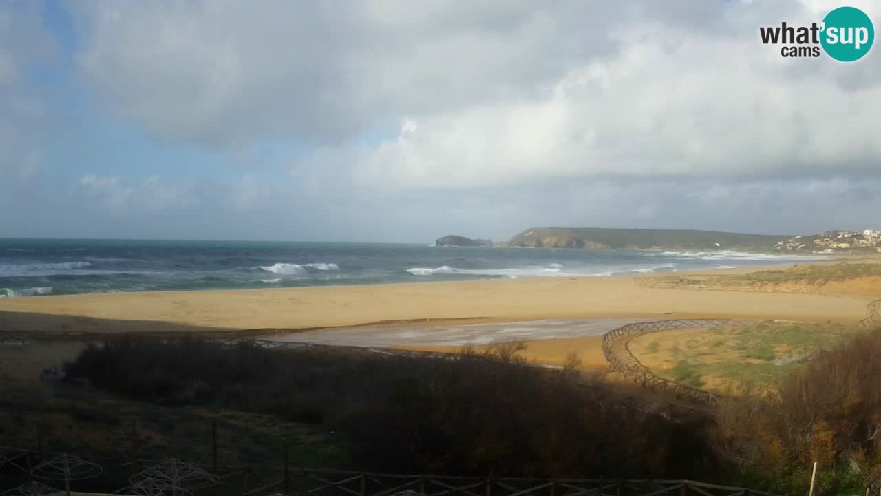 Webcam Torre dei Corsari – Live Beach View from Punta Usai