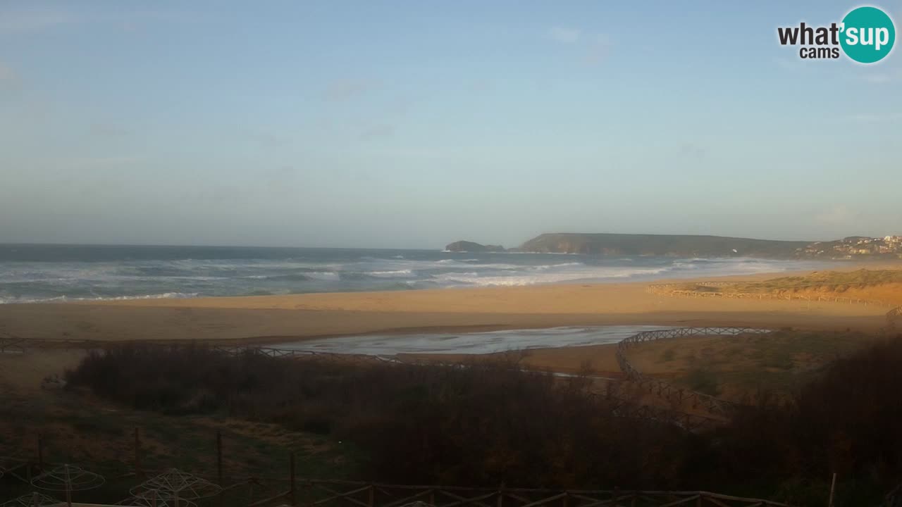 Webcam Torre dei Corsari – Vue en direct sur la plage depuis Punta Usai