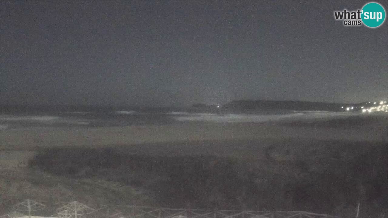 Webcam Torre dei Corsari – Vue en direct sur la plage depuis Punta Usai