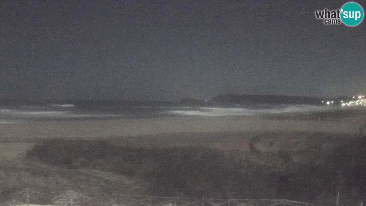 Webcam Torre dei Corsari – Liveblick auf den Strand von Punta Usai