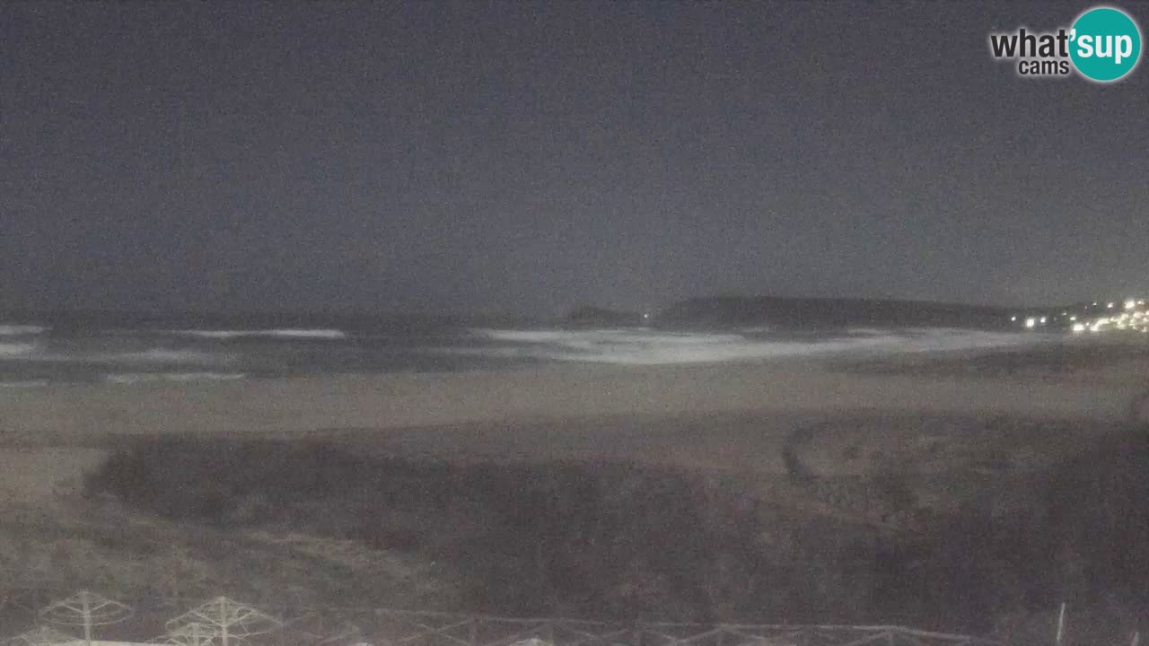 Webcam Torre dei Corsari – Liveblick auf den Strand von Punta Usai