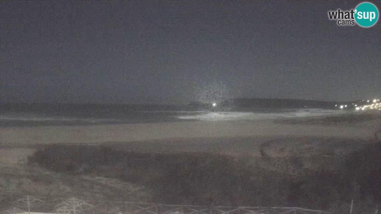 Cámara web Torre dei Corsari – Vista en directo de la playa desde Punta Usai