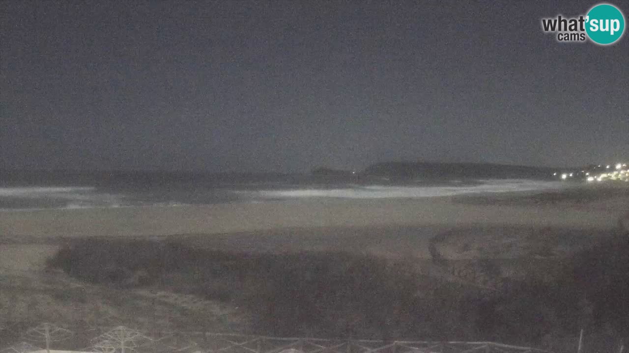 Webcam Torre dei Corsari – Liveblick auf den Strand von Punta Usai