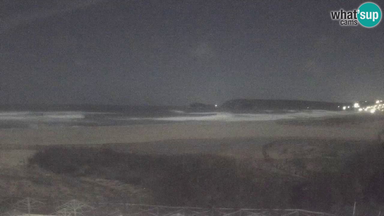 Cámara web Torre dei Corsari – Vista en directo de la playa desde Punta Usai