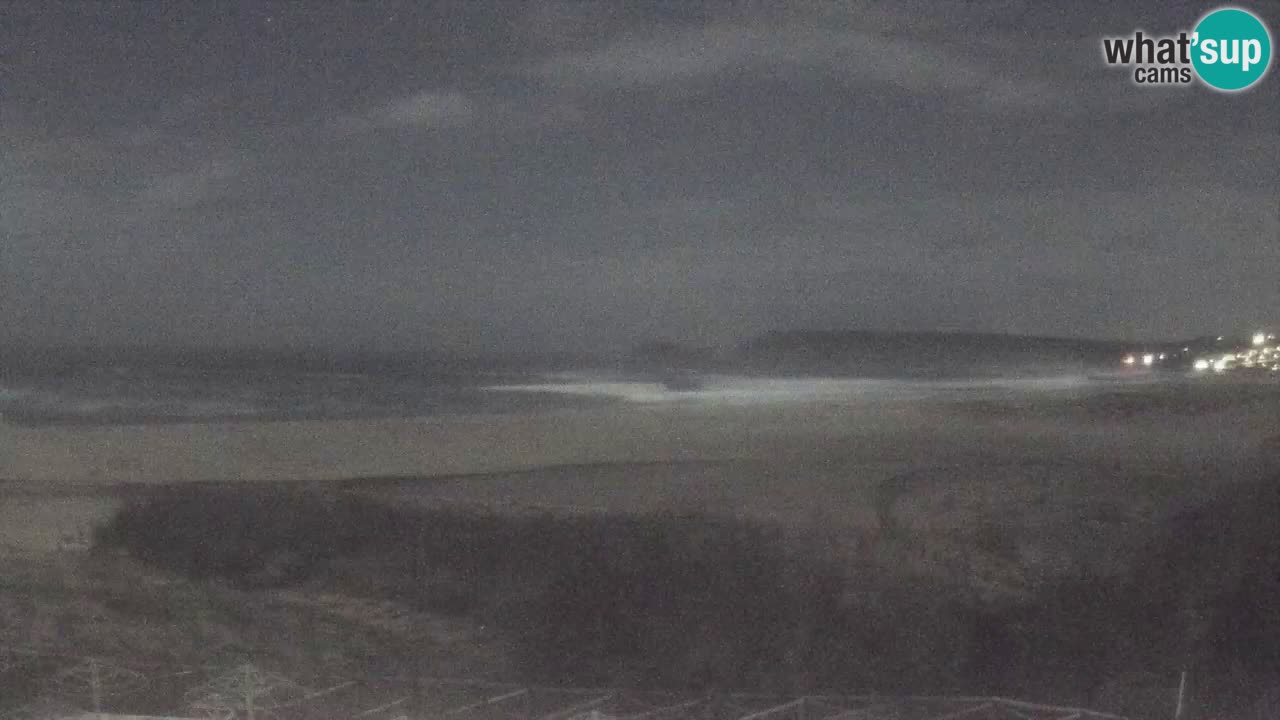 Cámara web Torre dei Corsari – Vista en directo de la playa desde Punta Usai