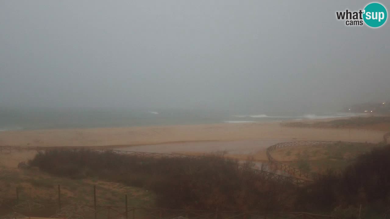 Webcam Torre dei Corsari – Vue en direct sur la plage depuis Punta Usai