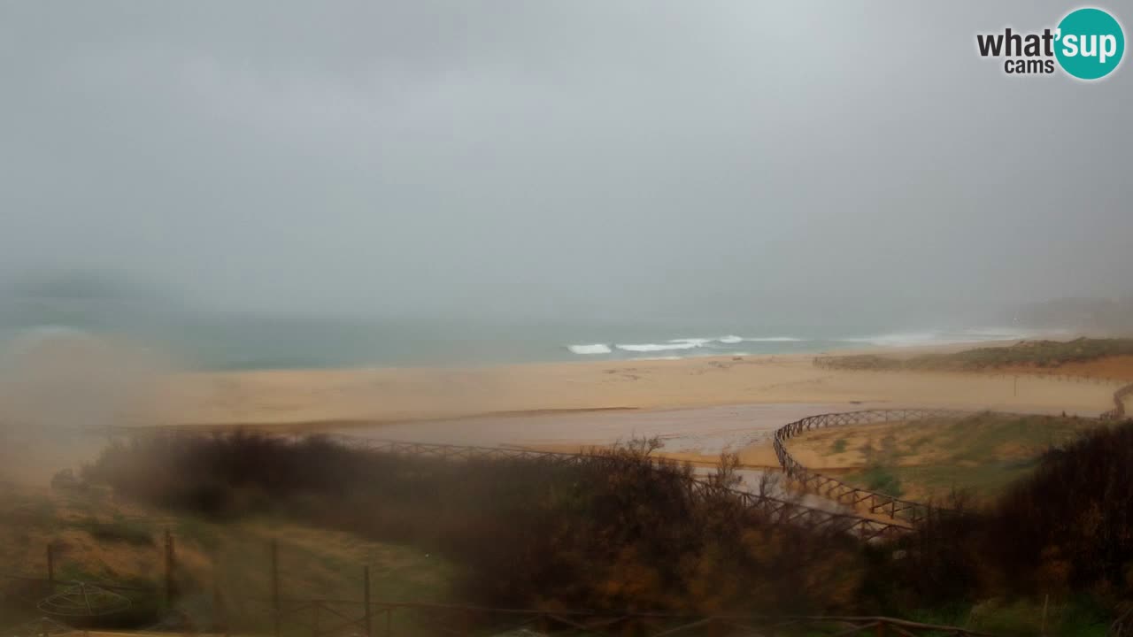 Spletna kamera Torre dei Corsari – Pogled v živo na plažo s Punta Usai