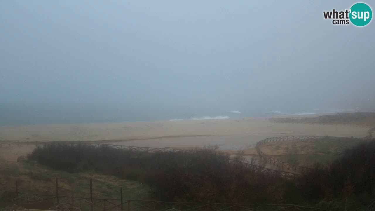 Webcam Torre dei Corsari – Live Beach View from Punta Usai