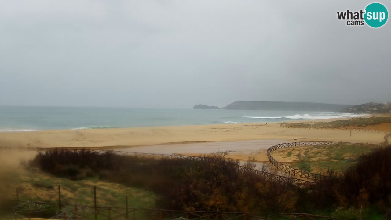 Webcam Torre dei Corsari – Vista live sulla spiaggia da Punta Usai