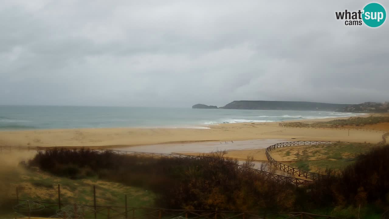 Cámara web Torre dei Corsari – Vista en directo de la playa desde Punta Usai