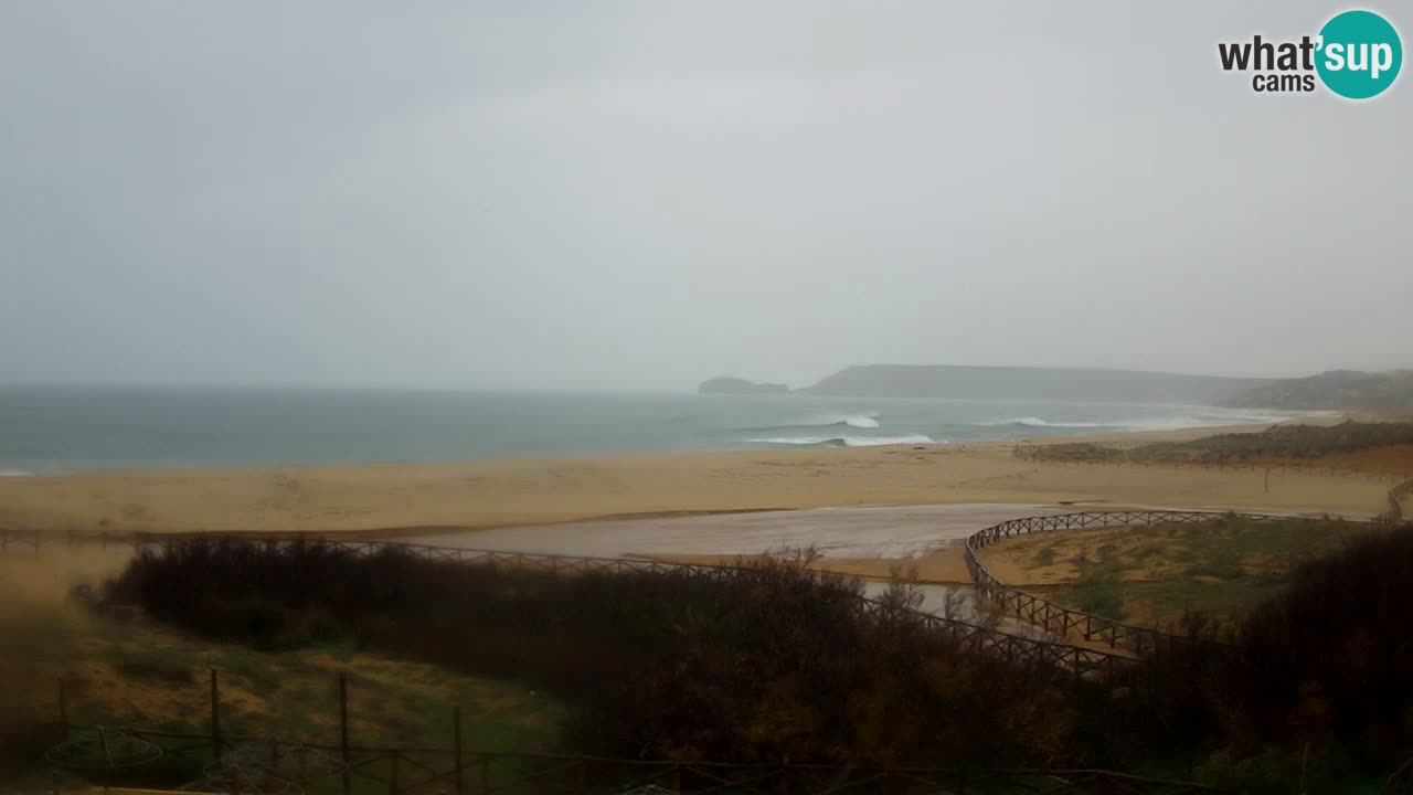 Webcam Torre dei Corsari – Live Beach View from Punta Usai