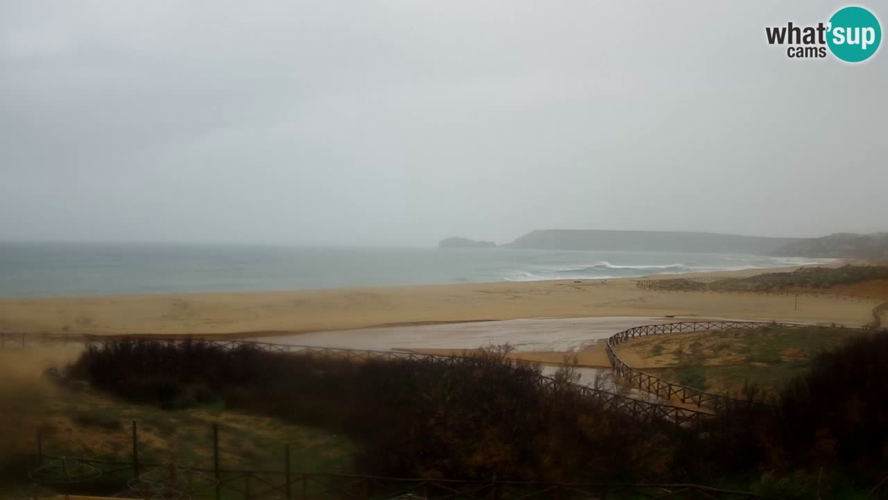 Webcam Torre dei Corsari – Liveblick auf den Strand von Punta Usai