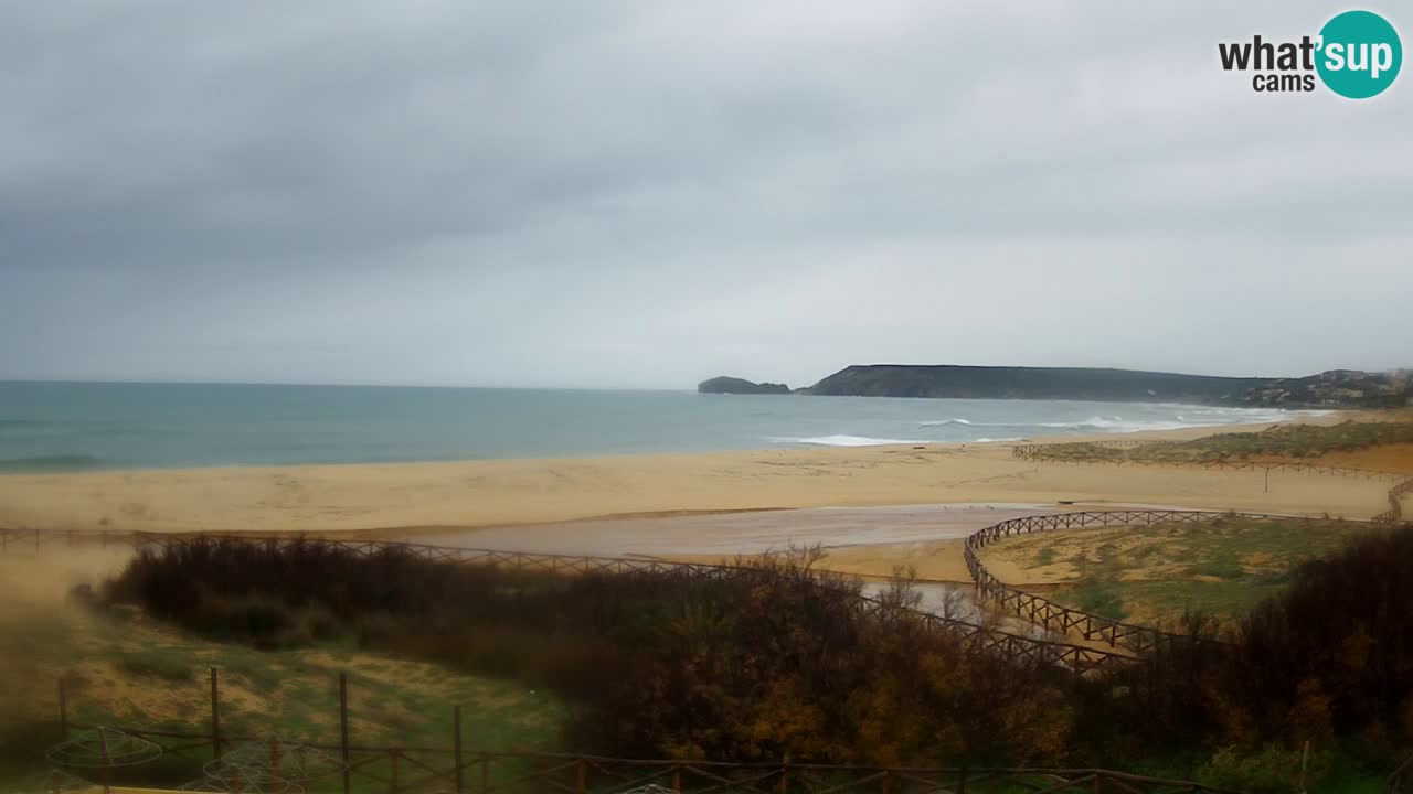 Webcam Torre dei Corsari – Vista live sulla spiaggia da Punta Usai
