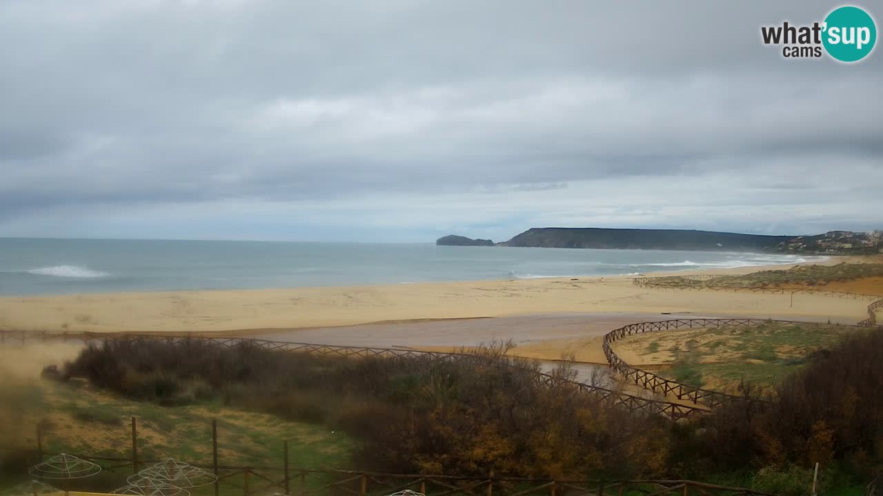 Webcam Torre dei Corsari – Vue en direct sur la plage depuis Punta Usai