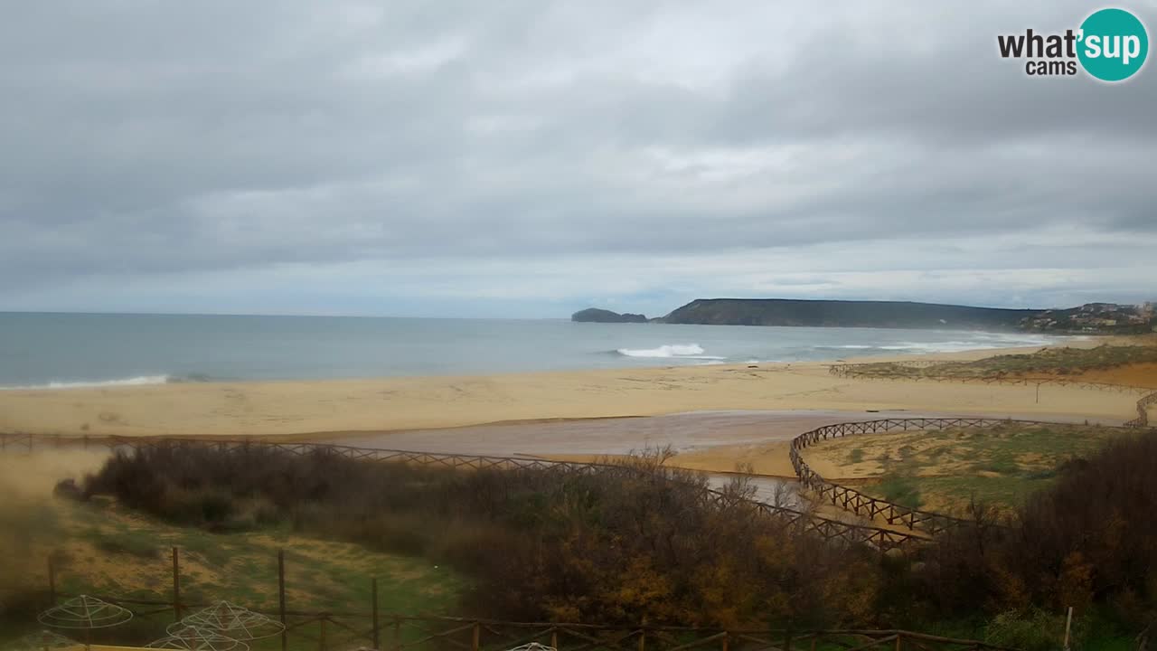 Webcam Torre dei Corsari – Live Beach View from Punta Usai