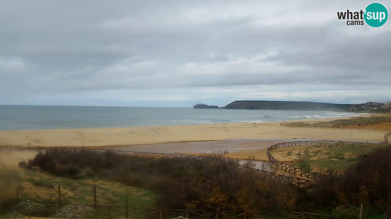 Cámara web Torre dei Corsari – Vista en directo de la playa desde Punta Usai