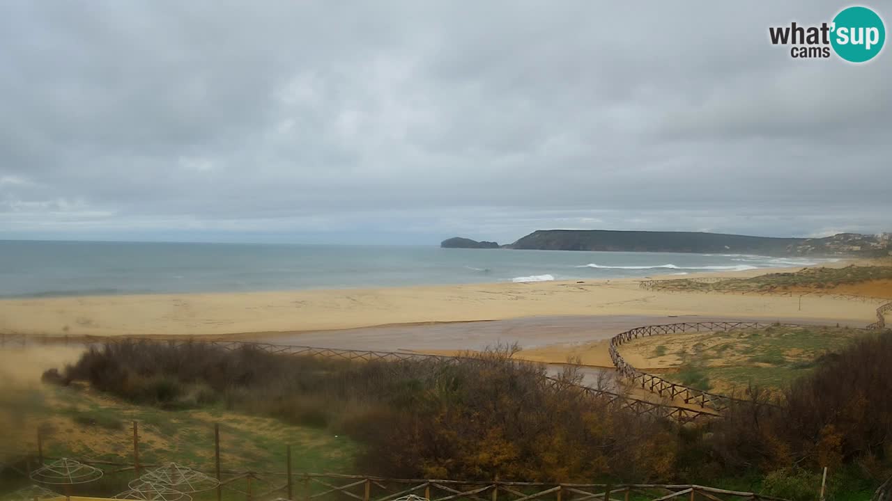 Webcam Torre dei Corsari – Live Beach View from Punta Usai