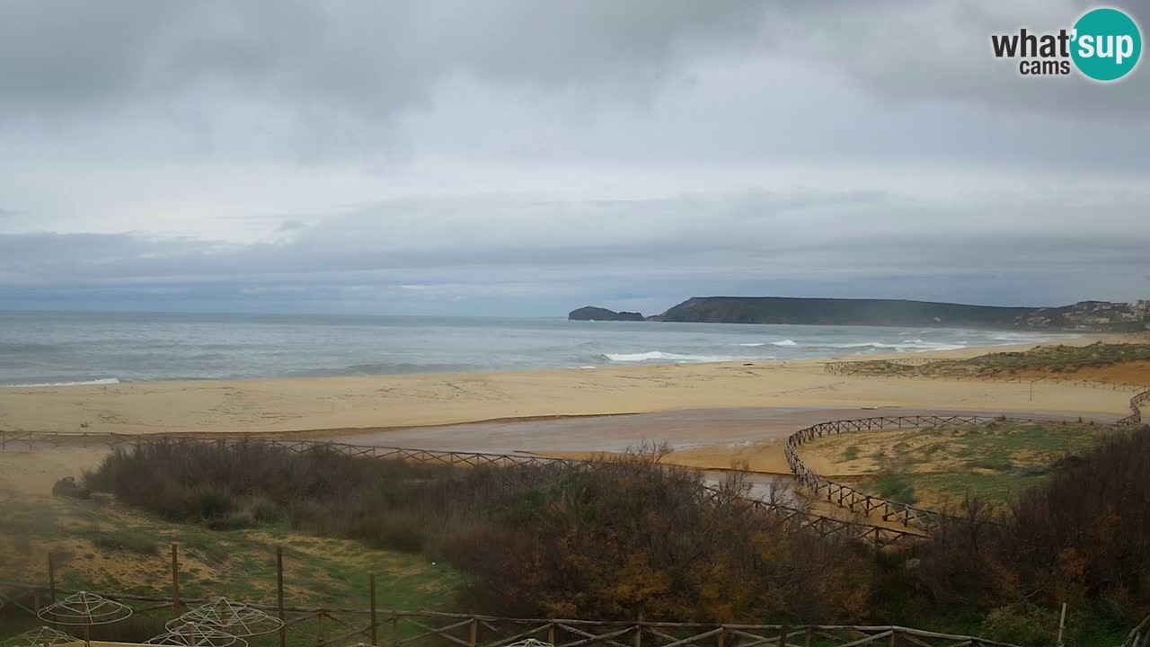 Cámara web Torre dei Corsari – Vista en directo de la playa desde Punta Usai
