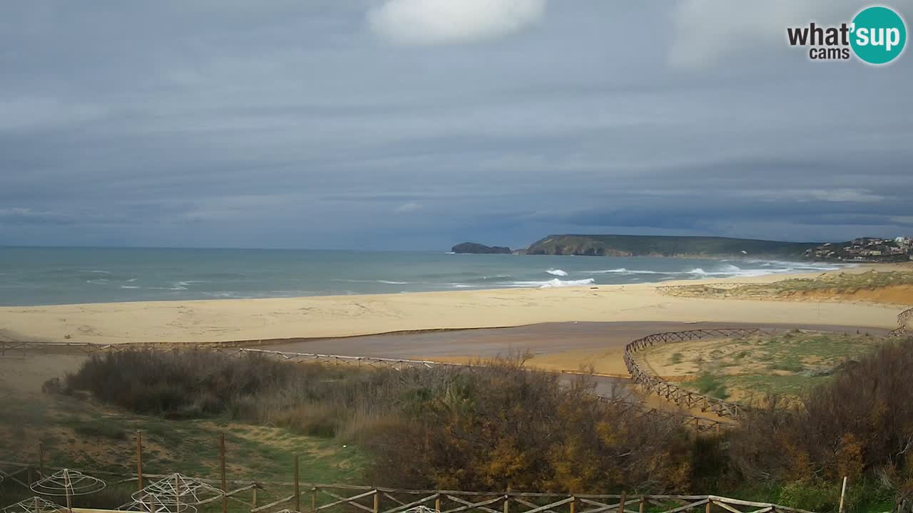 Webcam Torre dei Corsari – Live Beach View from Punta Usai