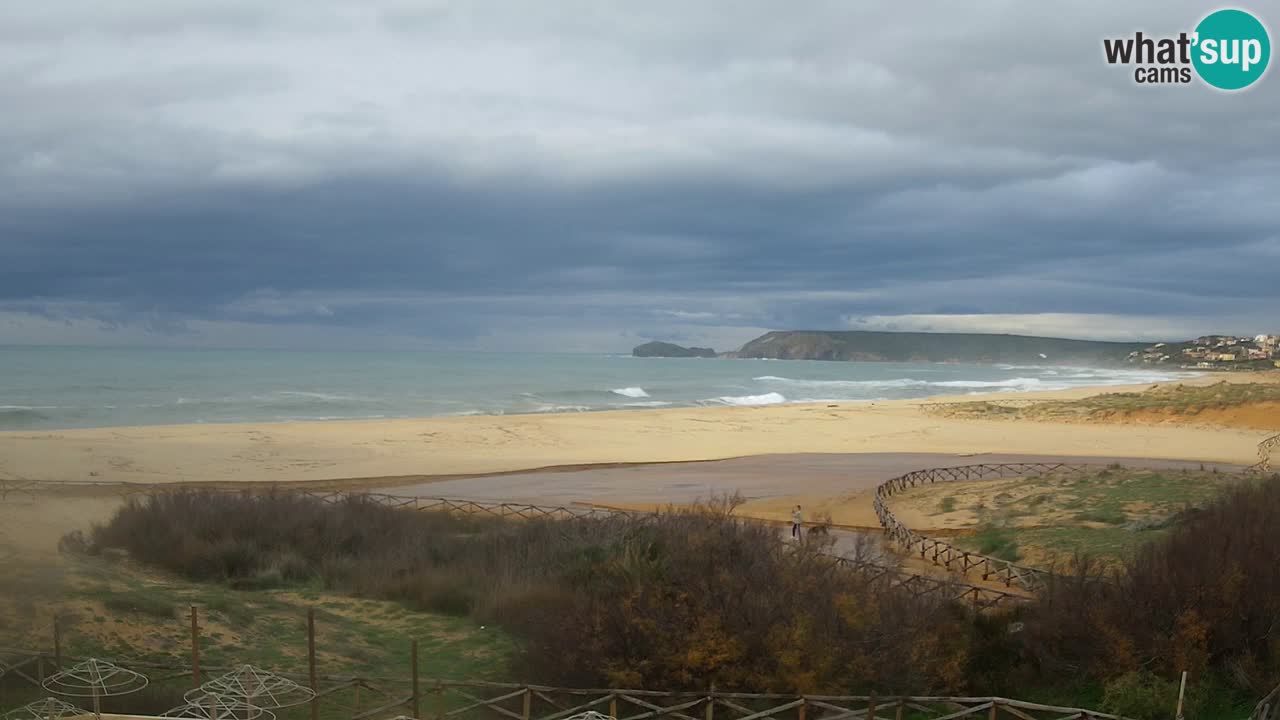 Spletna kamera Torre dei Corsari – Pogled v živo na plažo s Punta Usai
