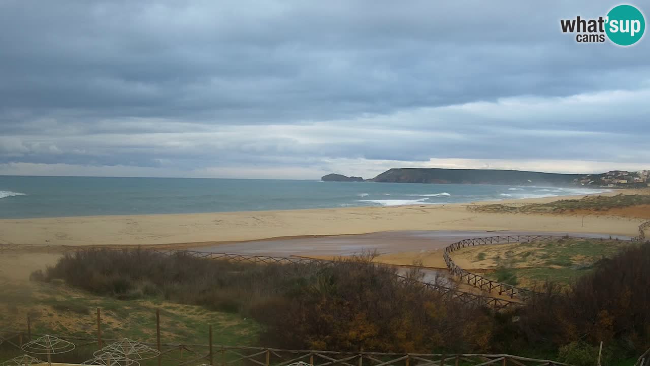 Webcam Torre dei Corsari – Live Beach View from Punta Usai
