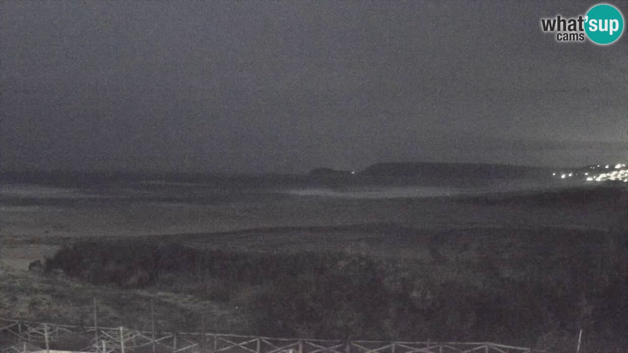 Webcam Torre dei Corsari – Vista live sulla spiaggia da Punta Usai